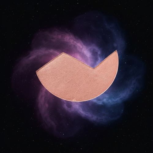 Satellite3 face powder refill in Face the Future — cool futuristic taupe matte medium bronze