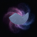 Satellite3 face powder refill in Big Bang Guaranthee — steely blue-grey matte