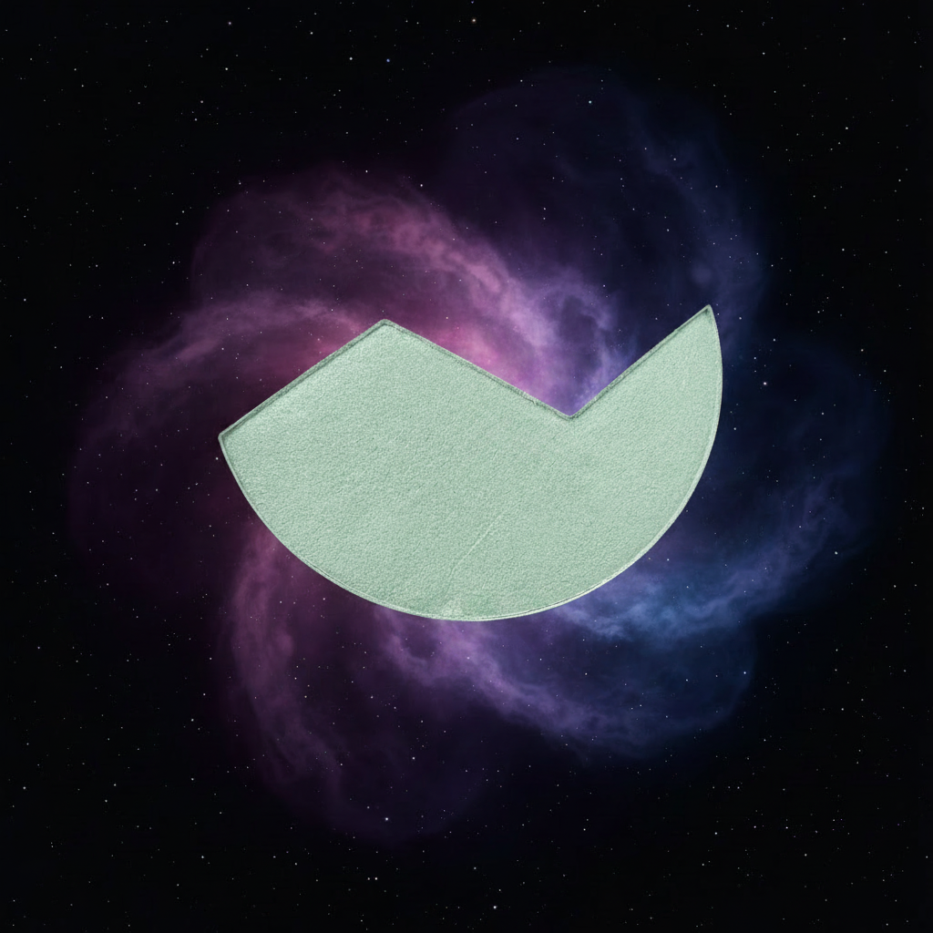 Satellite3 face powder refill in Marvin's Blue Mood — soft minty seafoam