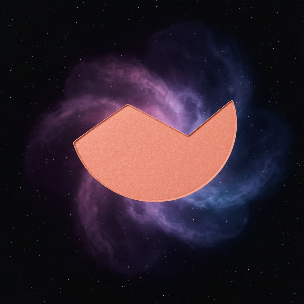 Satellite3 face powder refill in High Frequency — warm coral pink