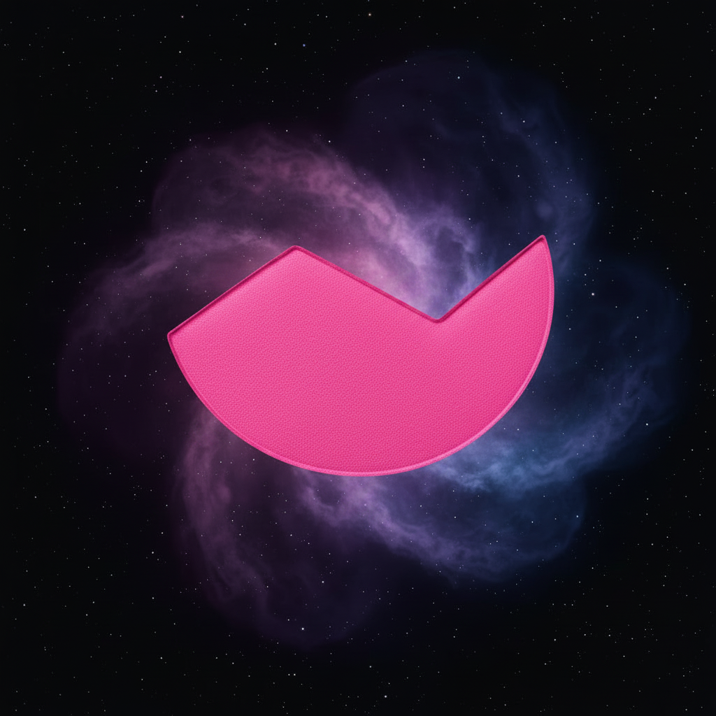 Satellite3 face powder refill in Caught with a Cosmonaut — deep hot pink matte
