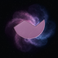 Satellite3 face powder refill in Purple Rain — soft lavender purple