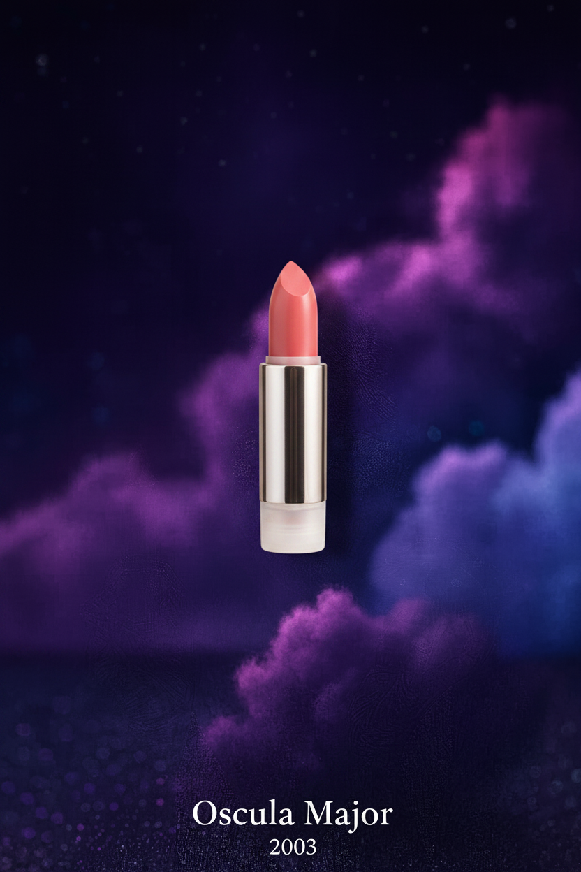 Satellite3 rocket lipstick refill in Oscula Major — soft luminous coral-pink