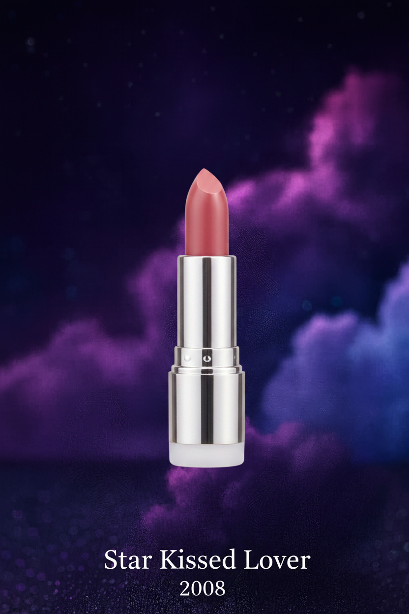 Satellite3 rocket lipstick refill in Star Kissed Lover — delicate prissy pink nude